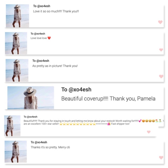 Crochet Beach Cover Up Deep V Neck Dress - Picture 8 of 16